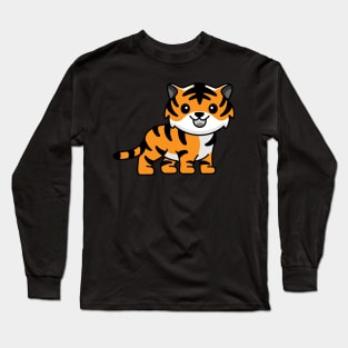 Cute Tiger Kawaii Long Sleeve T-Shirt